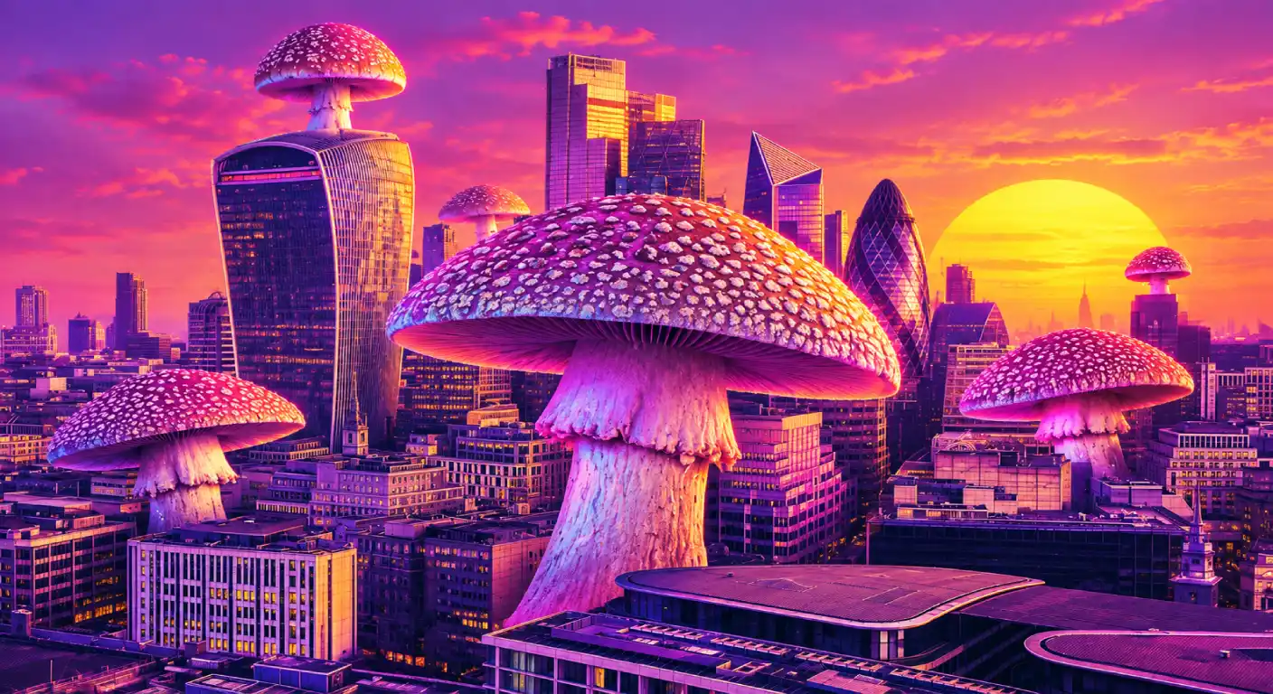 £8 billion psilocybin market and mental health research