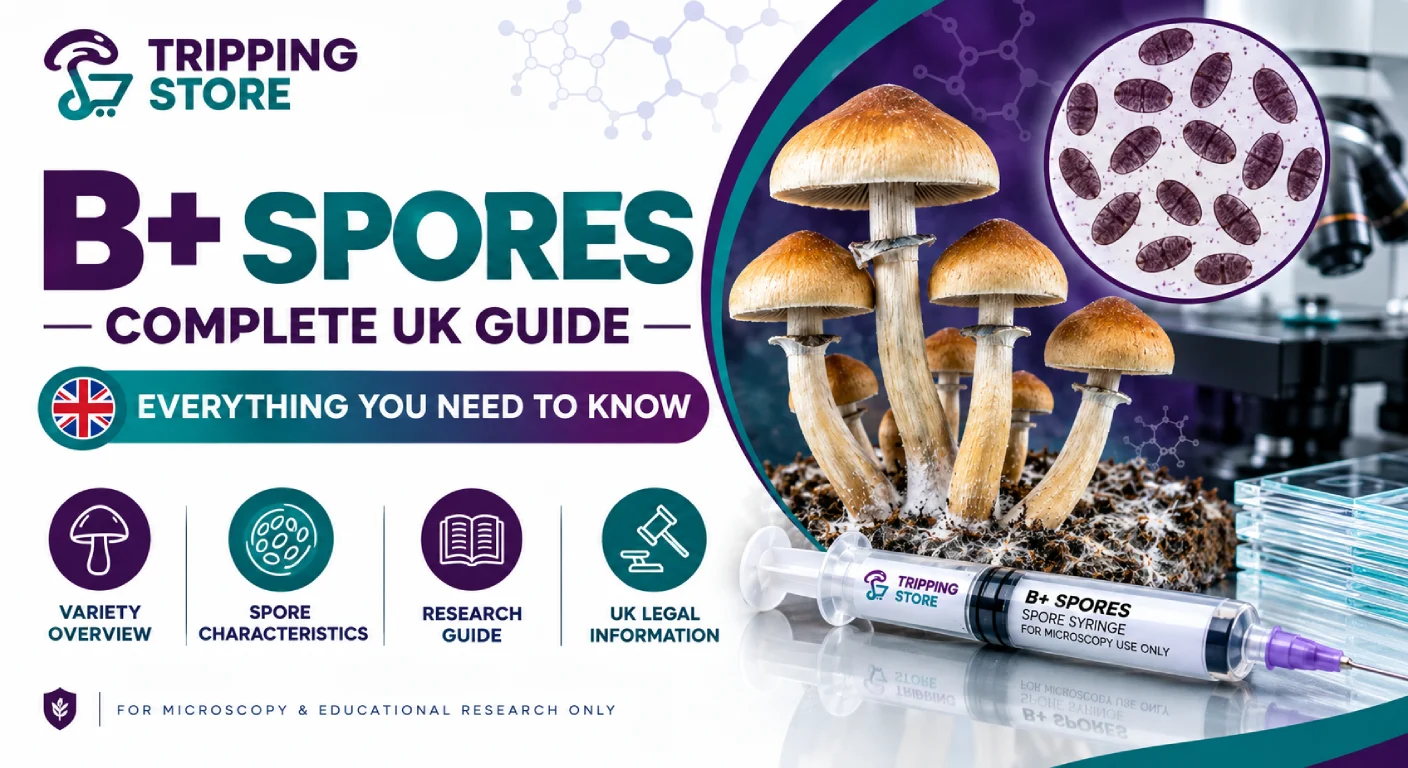 B+ mushroom spores complete UK guide