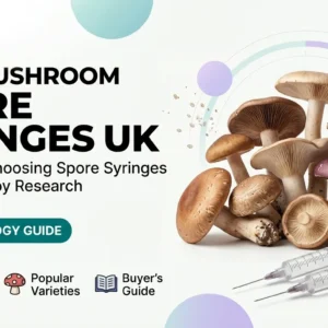 Best mushroom spore syringes in the UK for microscopy research