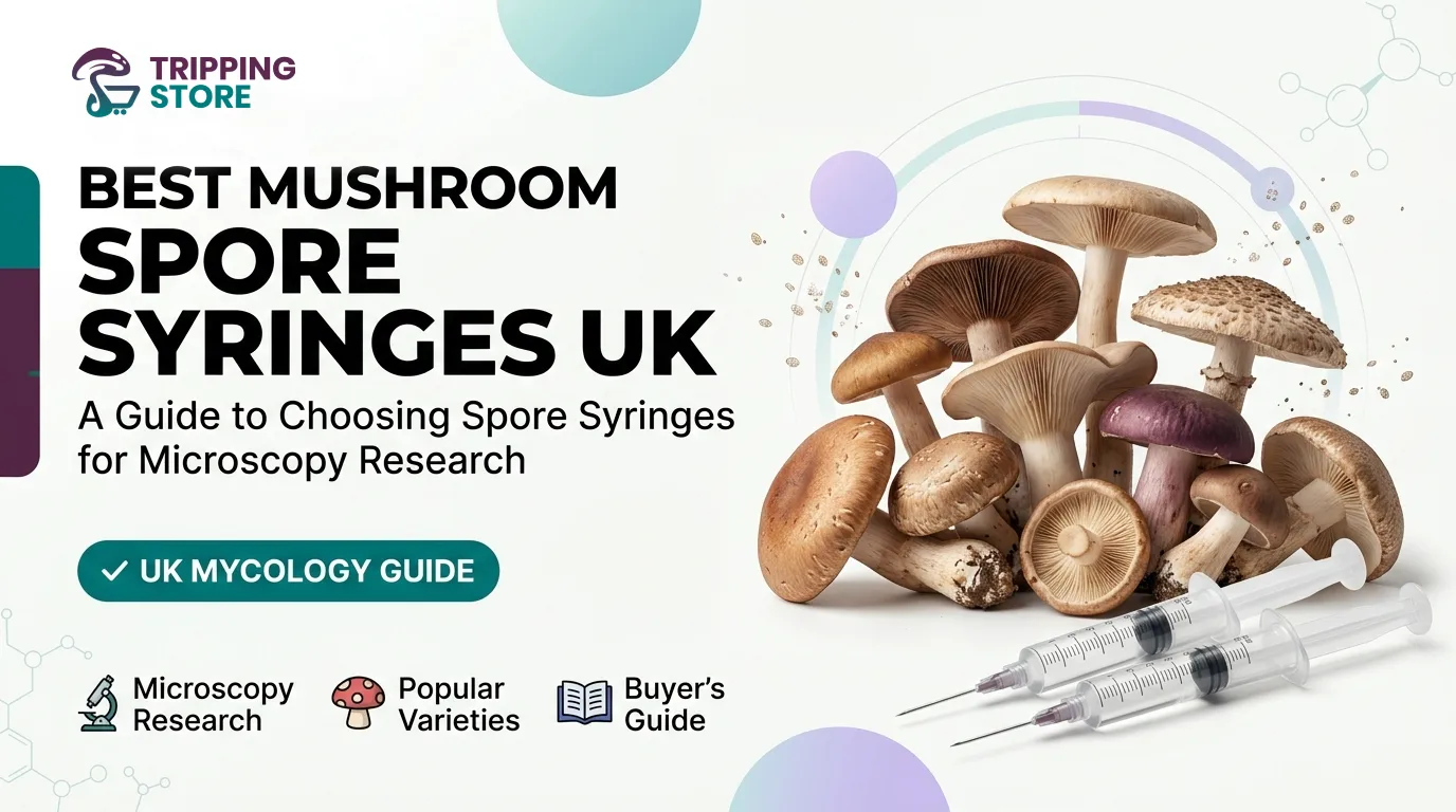 Best mushroom spore syringes in the UK for microscopy research